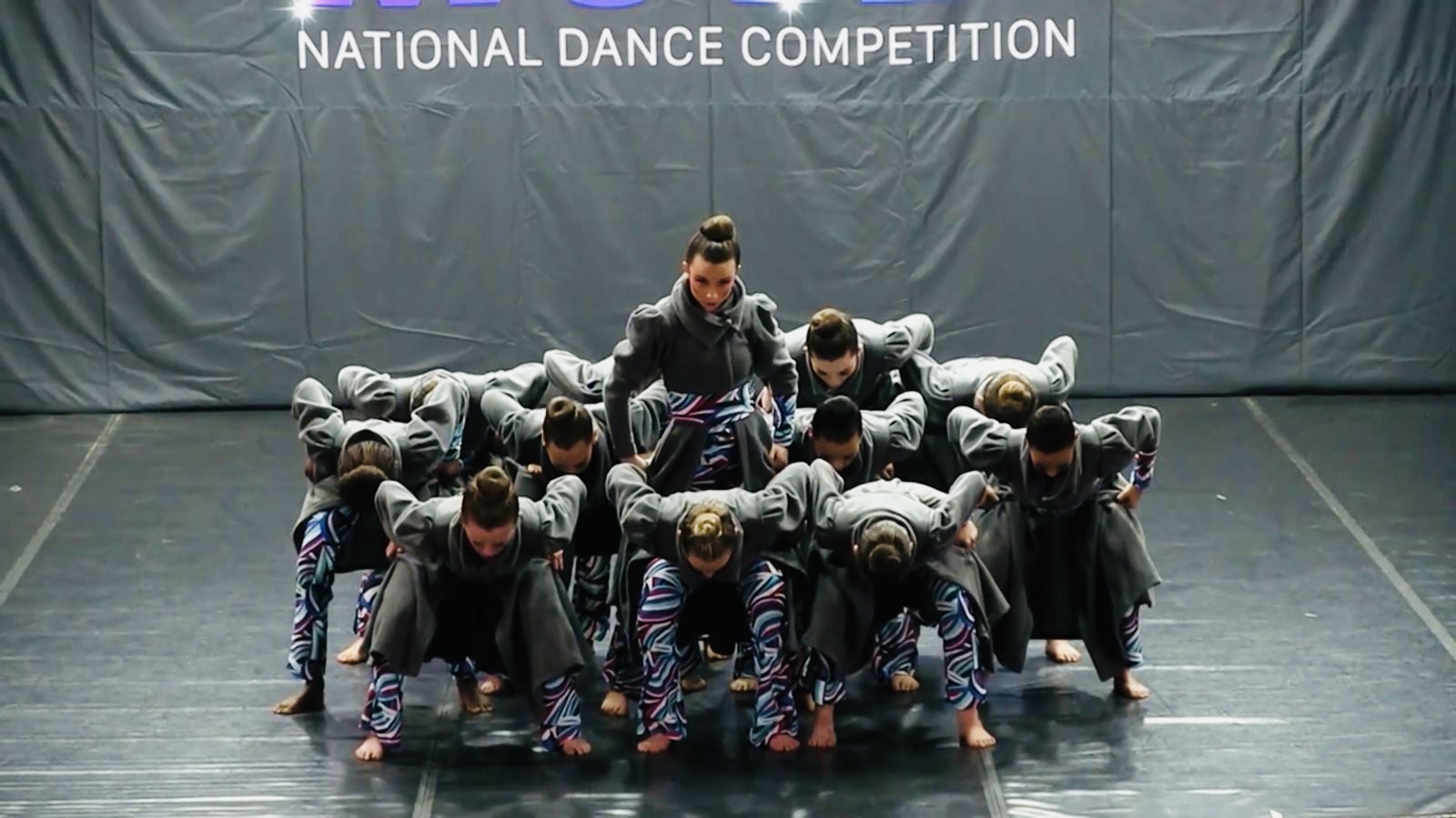 Outline Dance Centre - group nationals grey hoodies