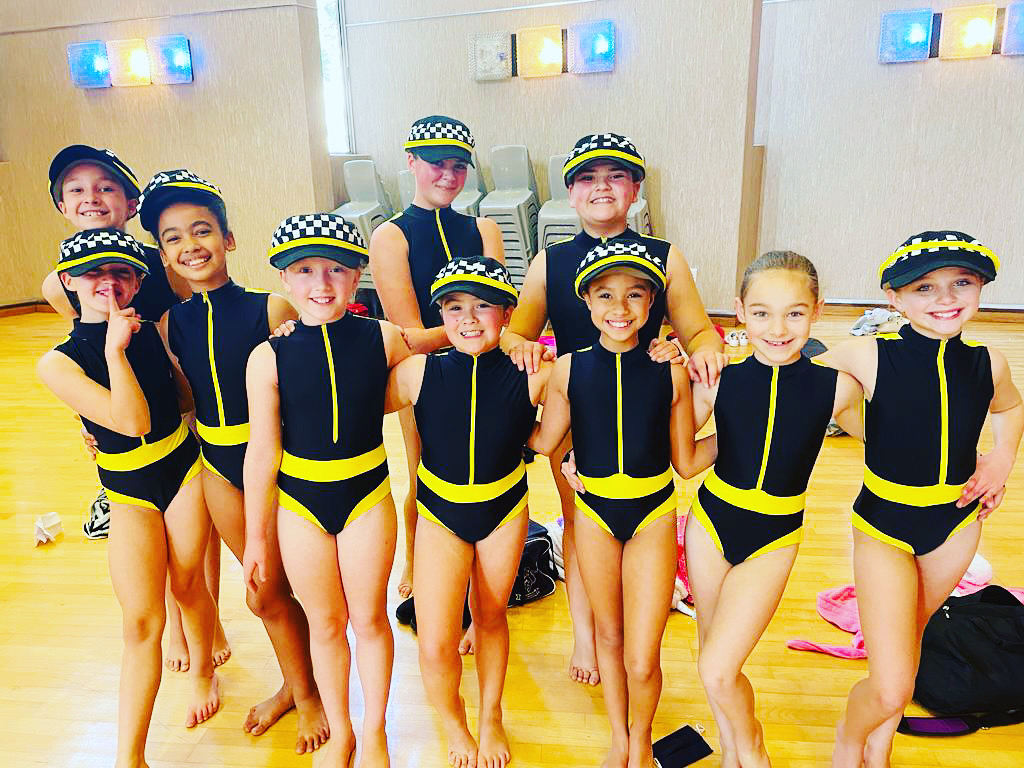 Outline Dance Centre - junior group taxi costume studio