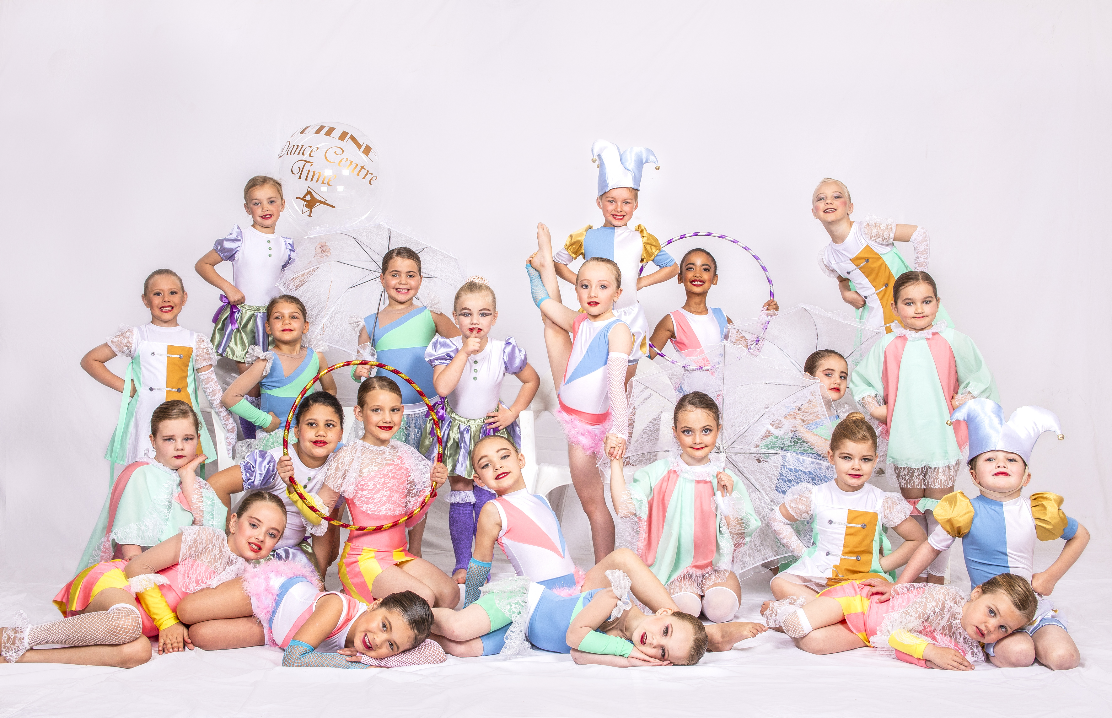 Outline Dance Centre - solo red leotard backbend studio